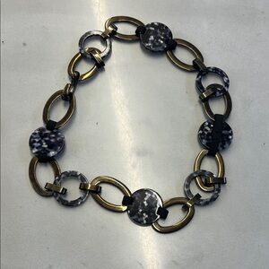 Elegant resin and Gold Chain belt